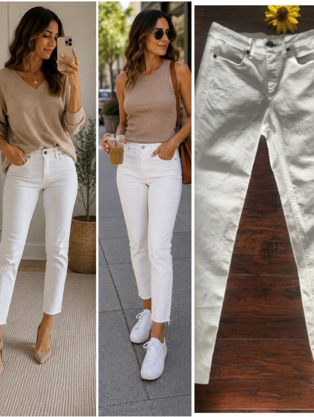 Rag & Bone Women'S White Stretch Mid-Rise Skinny-Leg Casual Jeans Size 24